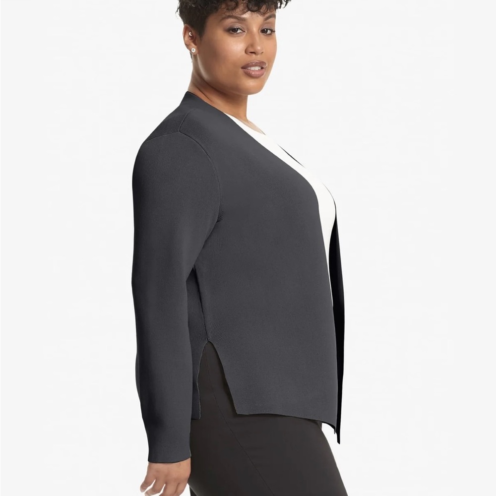 MM Lafleur Women's Dark Gray Jacket - Picture 3 of 6